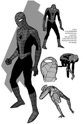 ultimate spider cartoon leon paul john mj character spiderman nycc designs action blogthis email