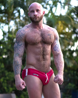These Bear Hunk in Red (Santa-Like-Dadies) Wish You a Merry Christmas 2020