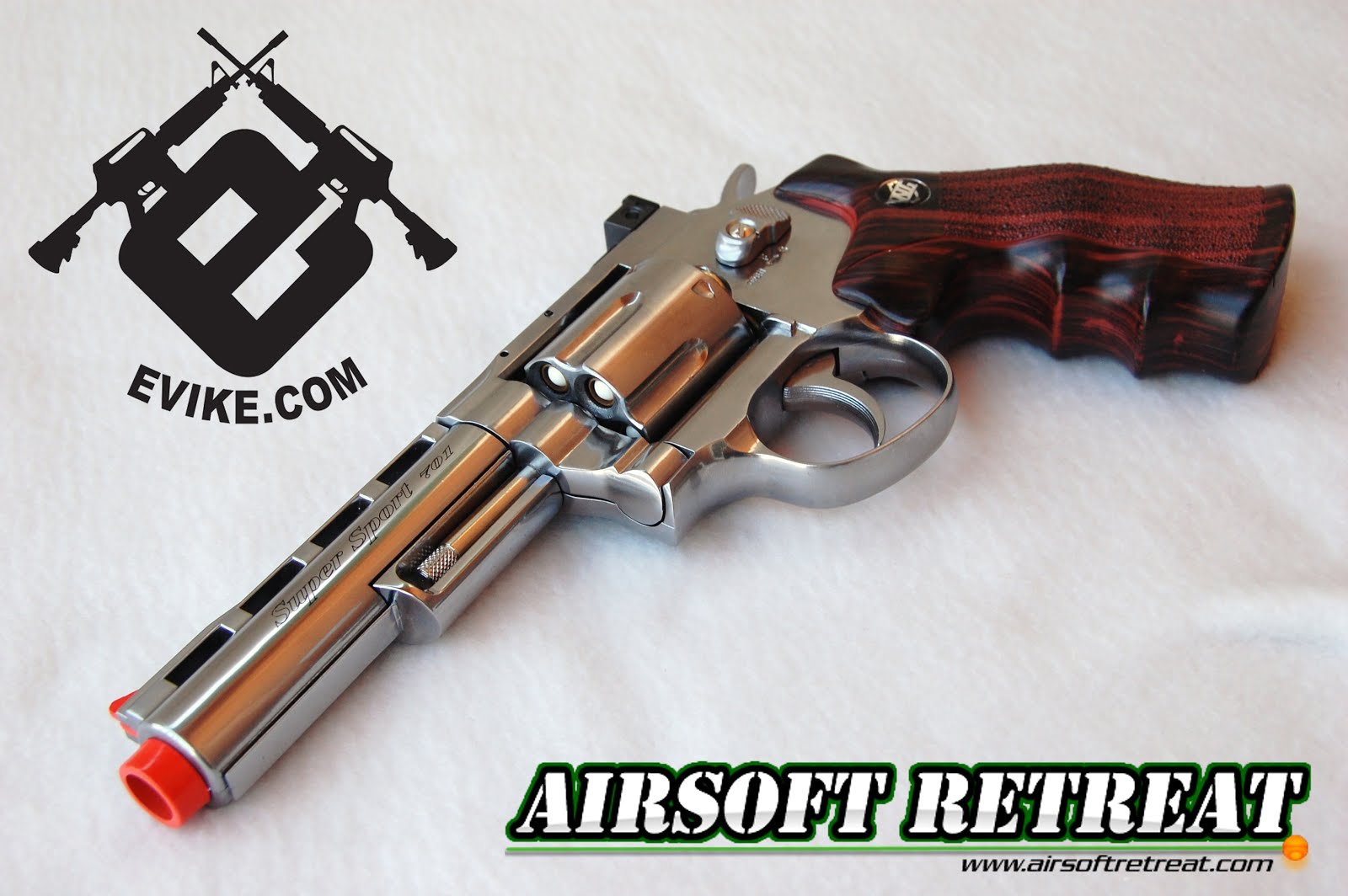 Airsoft revolver - pros and cons