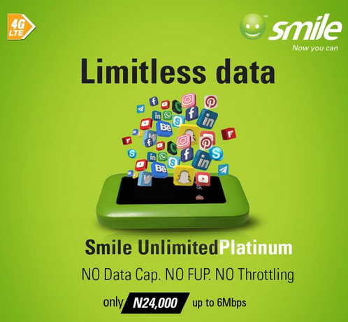 True Unlimited Data Bundle from SMILE No Data Cap, No FUP, No