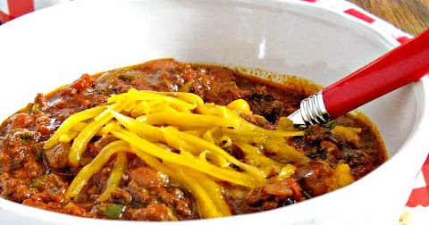 

Kay's Blue Ribbon Crockpot Chili



-image