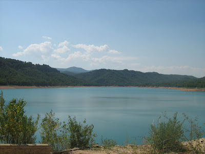 Pantano ,embalse, Pena ,Beceite ,frontera ,Valderrobres, vistas maravillosas