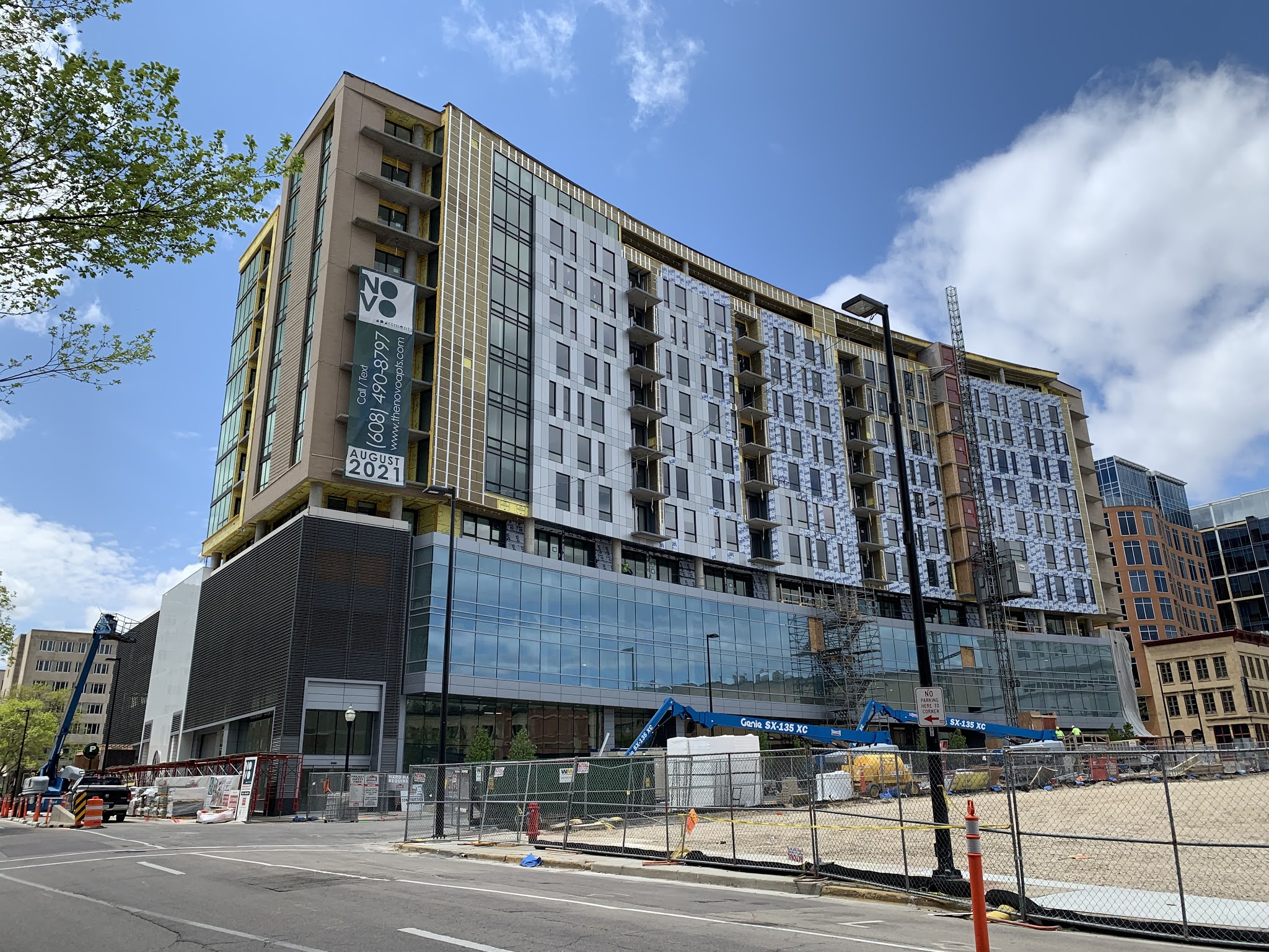 Retiring Guy's Digest Judge Doyle Square project UPDATE NoVo Apartments October site visit