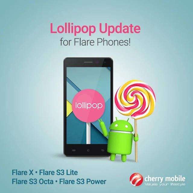 Cherry Mobile Flare Android Lollipop updates