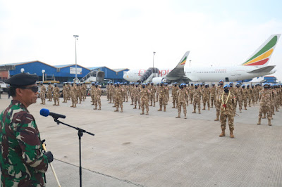 Komandan PMPP TNI Sambut Prajurit Satgas Kontingen Garuda UNIFIL Usai Laksanakan Misi Komandan PMPP TNI Sambut Prajurit Satgas Kontingen Garuda UNIFIL Usai Laksanakan Misi