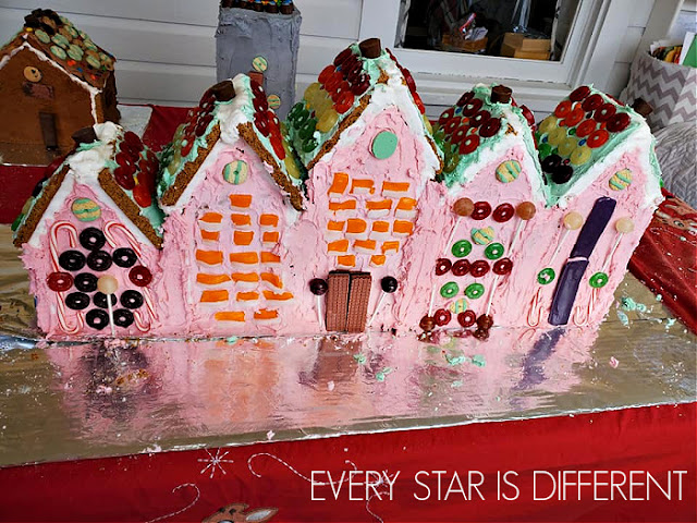 Gingerbread Christmas Castle Side 1