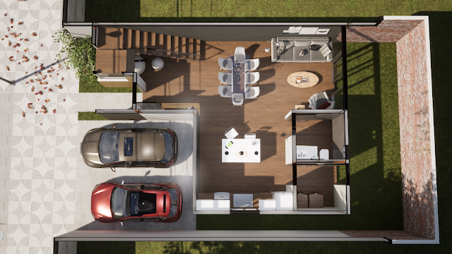 PLANO DE CASA DE 9 X 15 METROS - ArchTECH