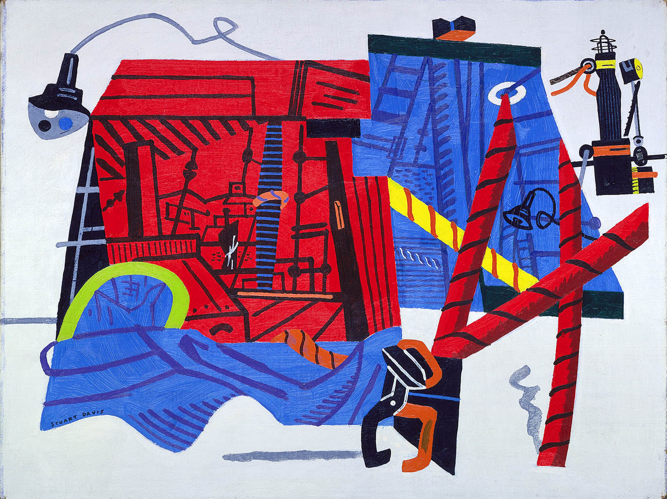 Stuart Davis 1894-1964 ~ Abstract painter | Tutt'Art@ | Pittura ...