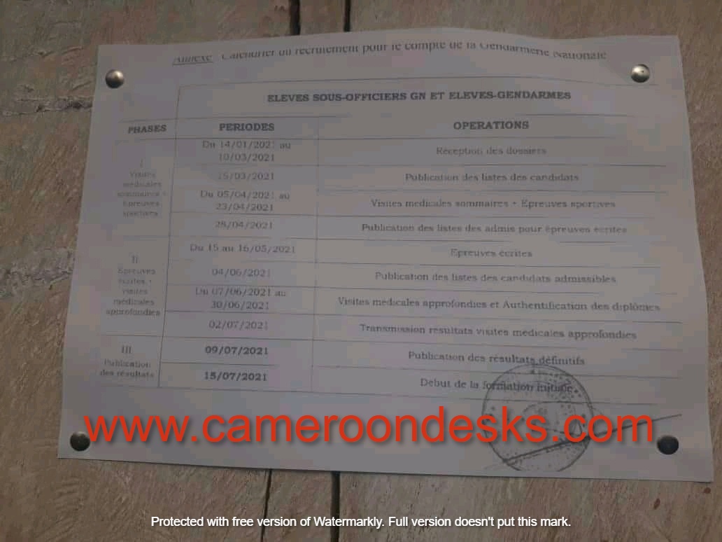 Calendrier Concours Gendarmerie 2023 Calendrier Du Recrutement Pour Le Compte De La Gendarmerie Nationale Région  Du Centre - Comment Postuler ? | Conseils, Astuces Pour Réussir Sa  Candidature