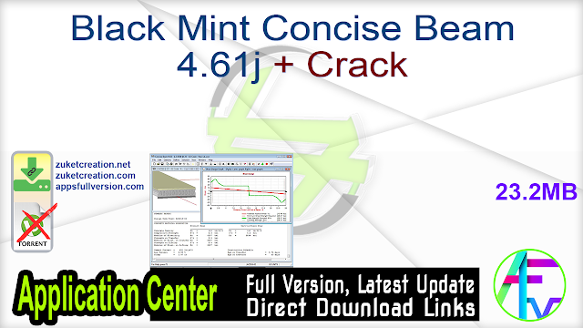 Black Mint Concise Beam 4.61j + Crack Black Mint Concise Beam 4.61j + Crack