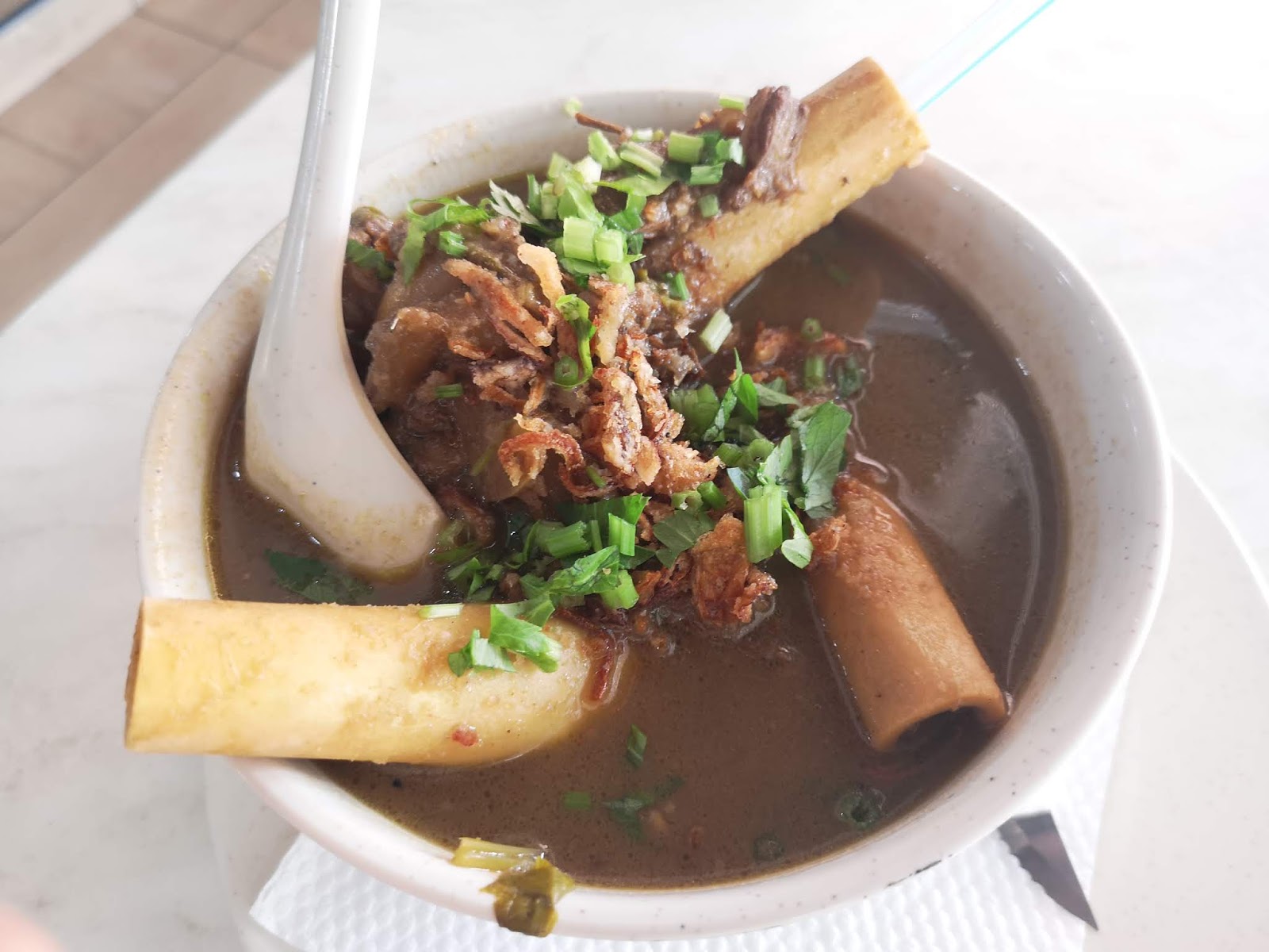 food+road trip Sup Gear Box Kambing Abg Atan Sri Aman Food Centre