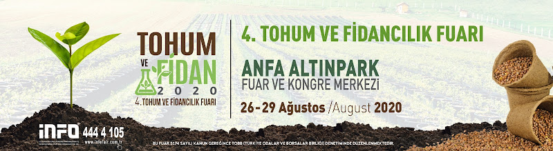 4.Tohum ve Fidancılık Fuarı 26-29 Ağustos 2020