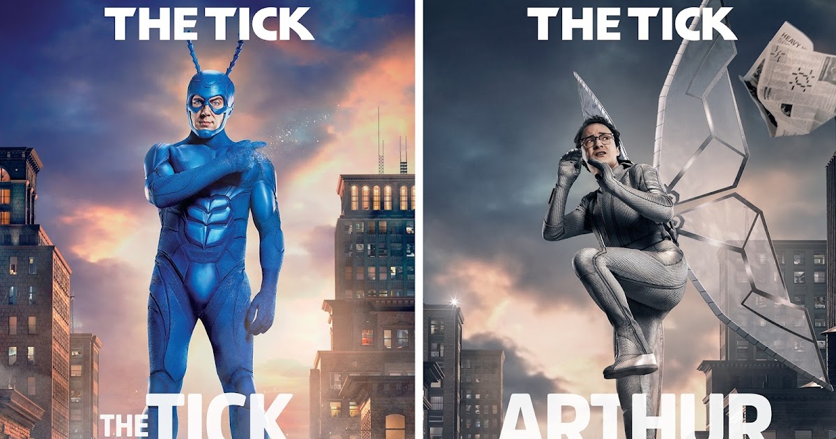 The Blot Says... The Tick Television Series Character Posters
