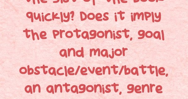 Writing from the Peak: Does Your Book Meet the Test for High Concept?