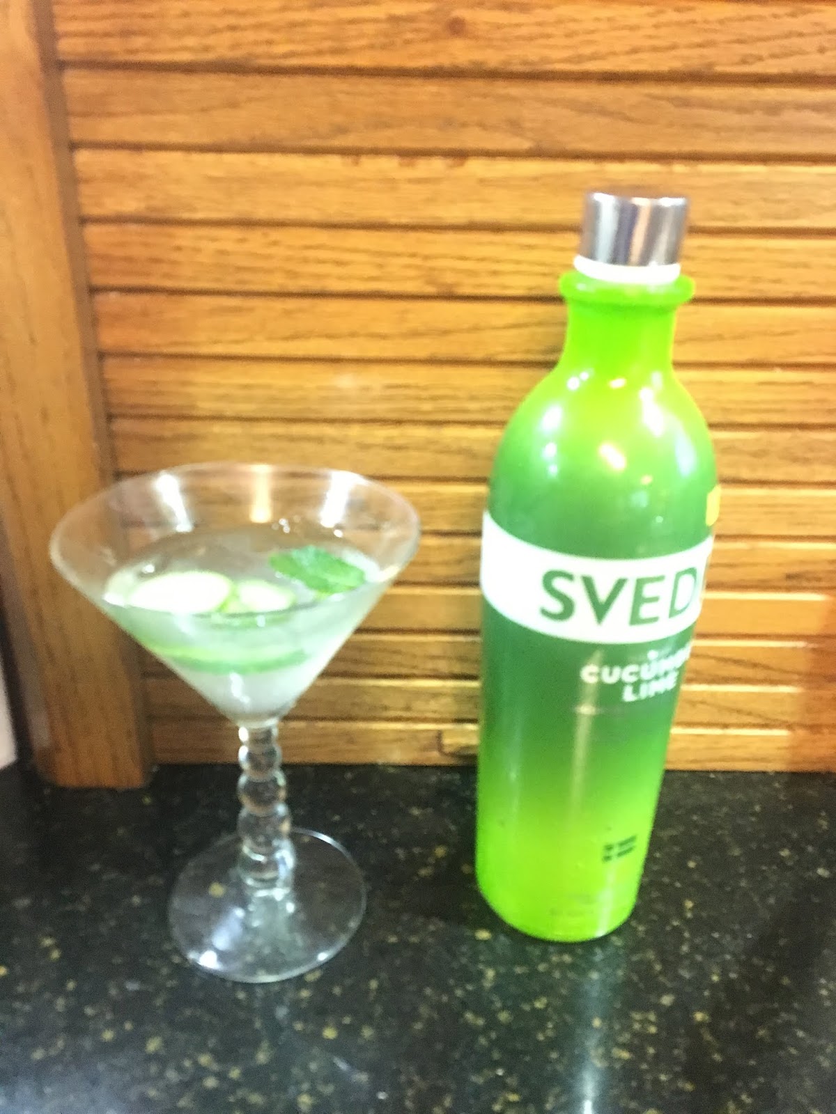 Cooking with Barry & Meta CucumberLime Martini cool & refreshing