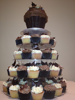 Vanilla Pod Bakery - Chocolate Cupcake Tower