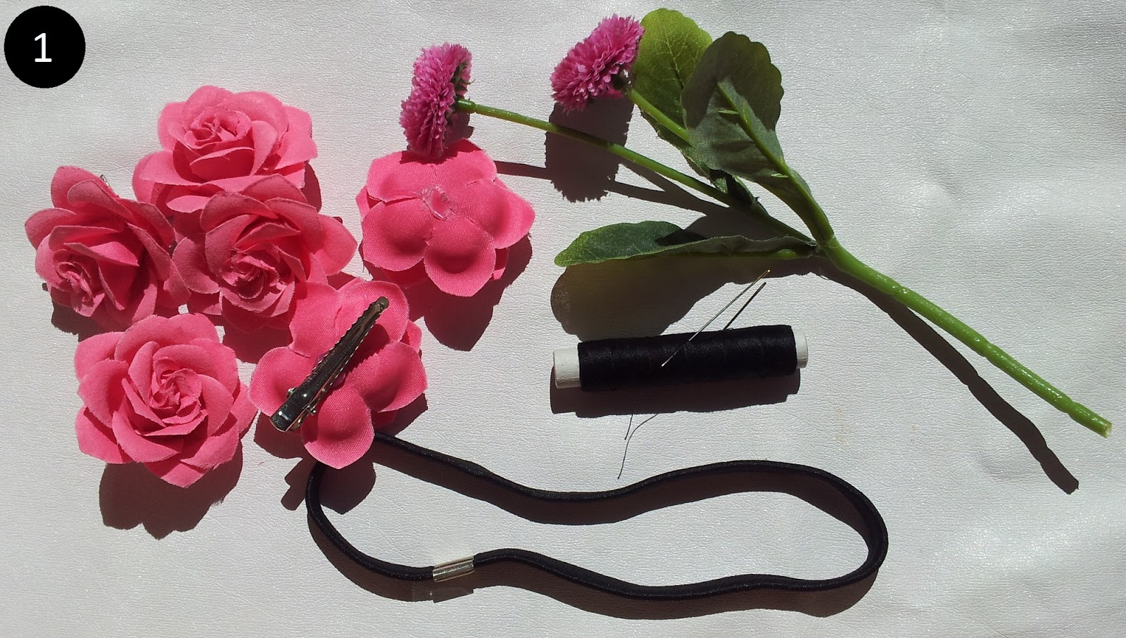 ANИА's COЯNER DIY Flower Bun Holder