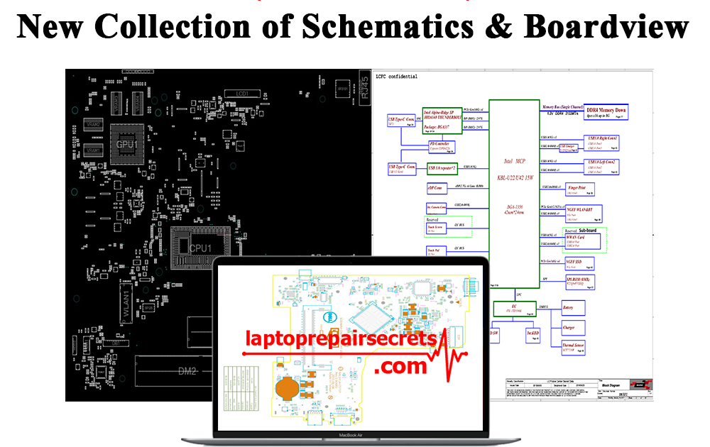 New Collection of Schematics & Boardview Pack v11 ~ Laptop Repair