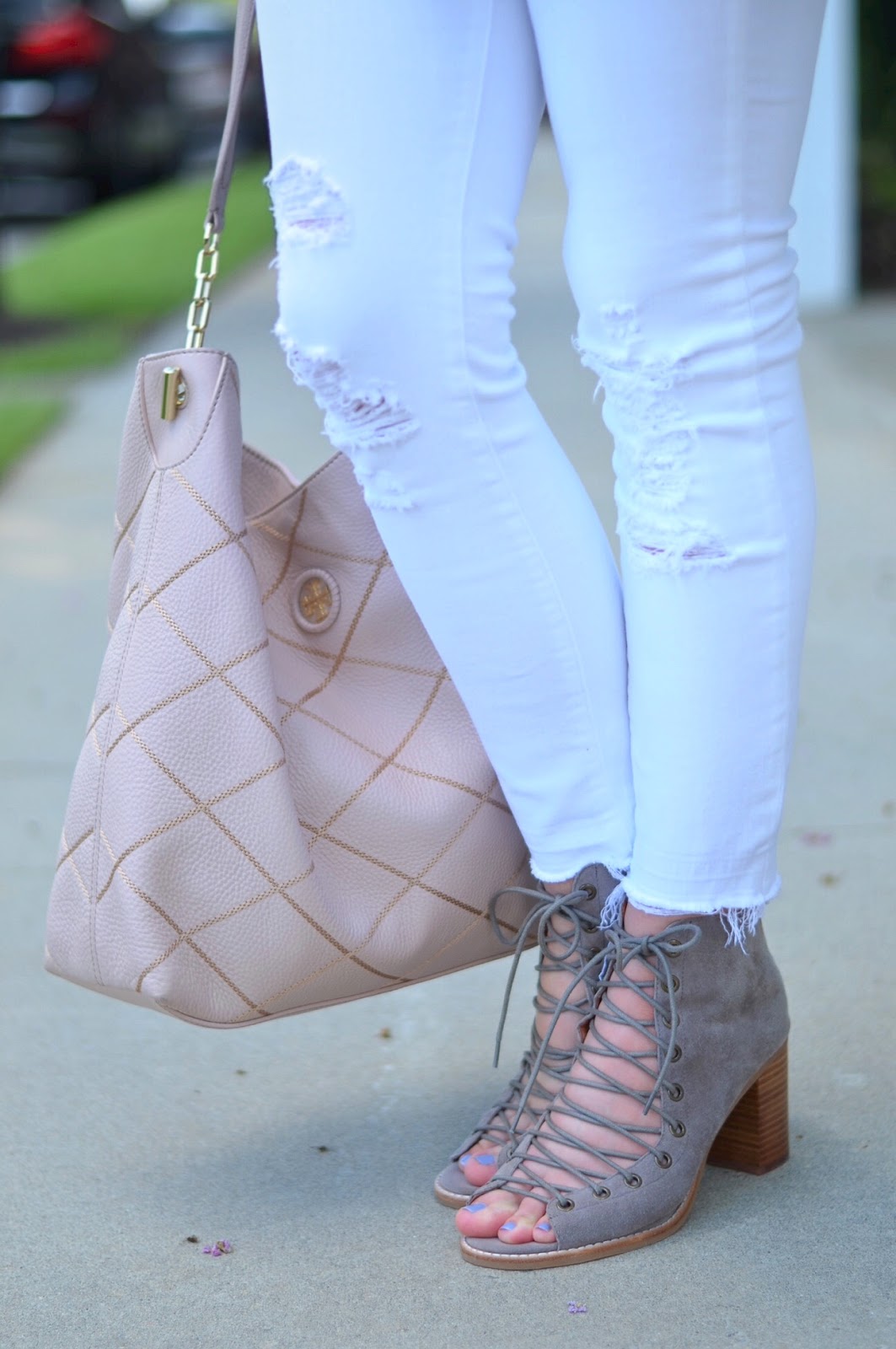 Lace-Up Booties