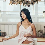 Jung Yuna – Lingerie Set Foto 4