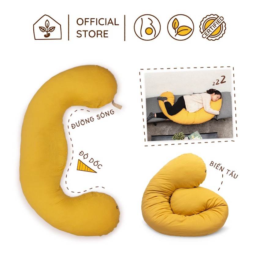 [A159] Địa chỉ mua gối bầu Đậu Khuyết uy tín, chất lượng nhất