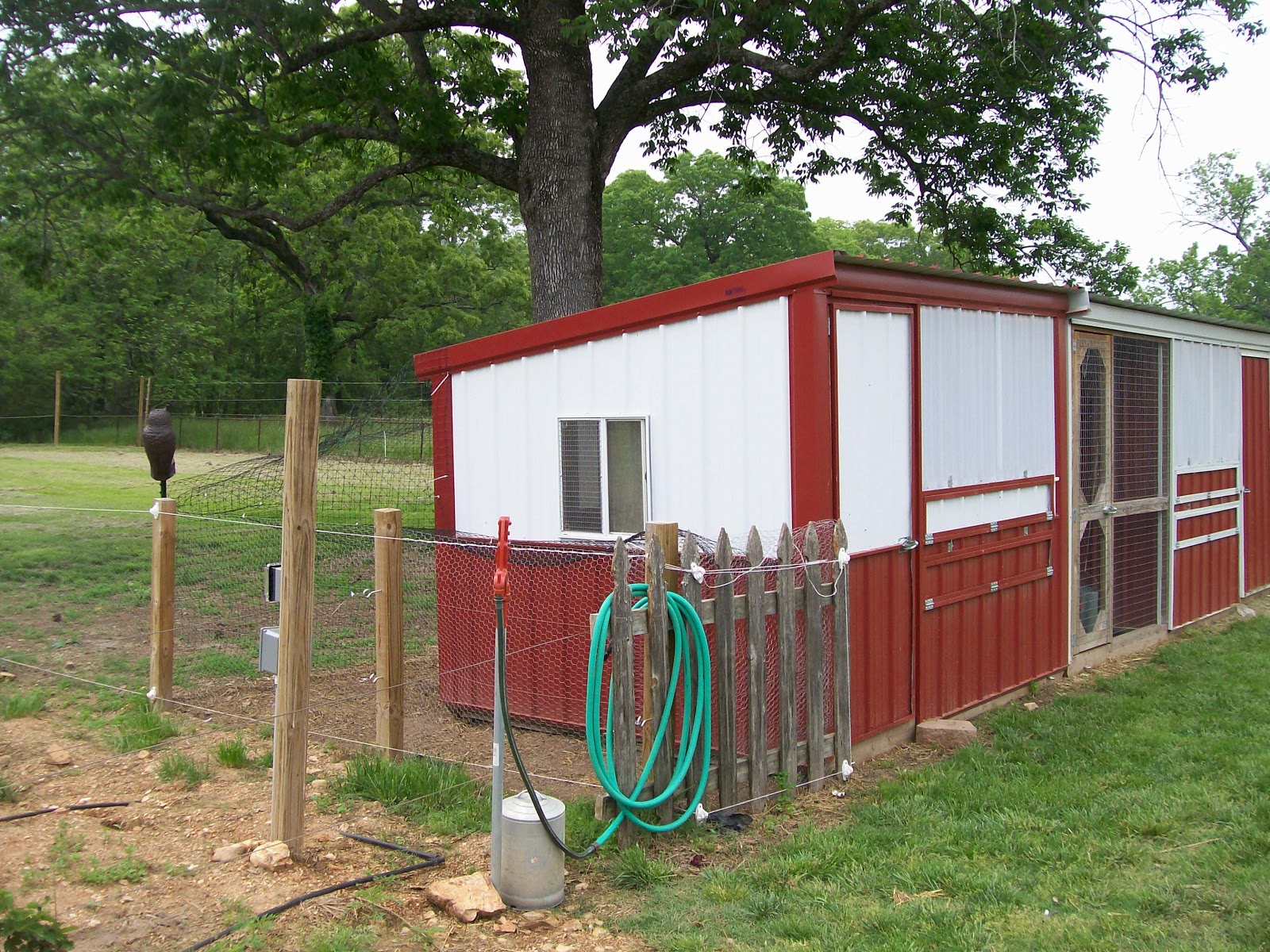 Chicken Coop is located in the shaded tree area and is included in the ...