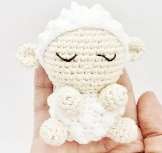 PATRON GRATIS OVEJA AMIGURUMI 46969 🐑