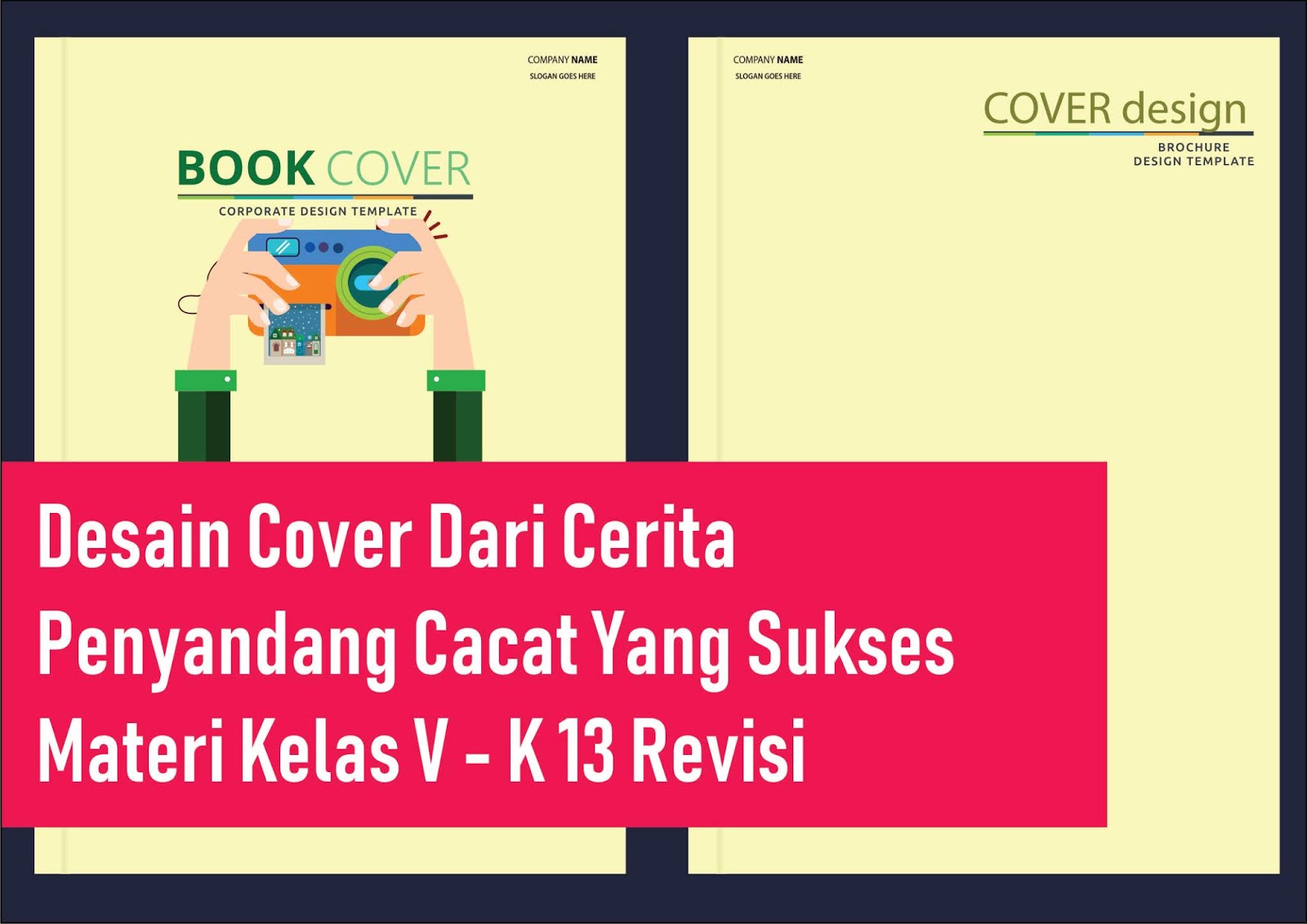 √Berkreasi Membuat Cover Buku dari Cerita Penyandang Cacat yang Sukses