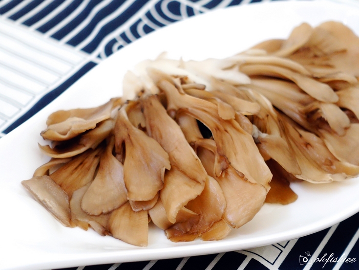 oh{FISH}iee [FOOD] Easy Recipe with Healthy Yukiguni Maitake Mushroom