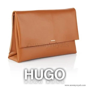 Queen Letizia Hugo Boss clutch bag