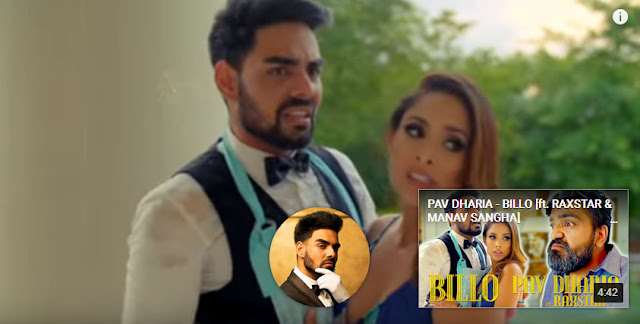 BILLO- Lyrics : Pav Dharia ft. Raxstar & Manav Sangha