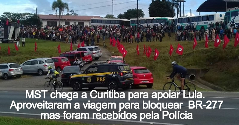 Resultado de imagem para MST EM CURITIBA