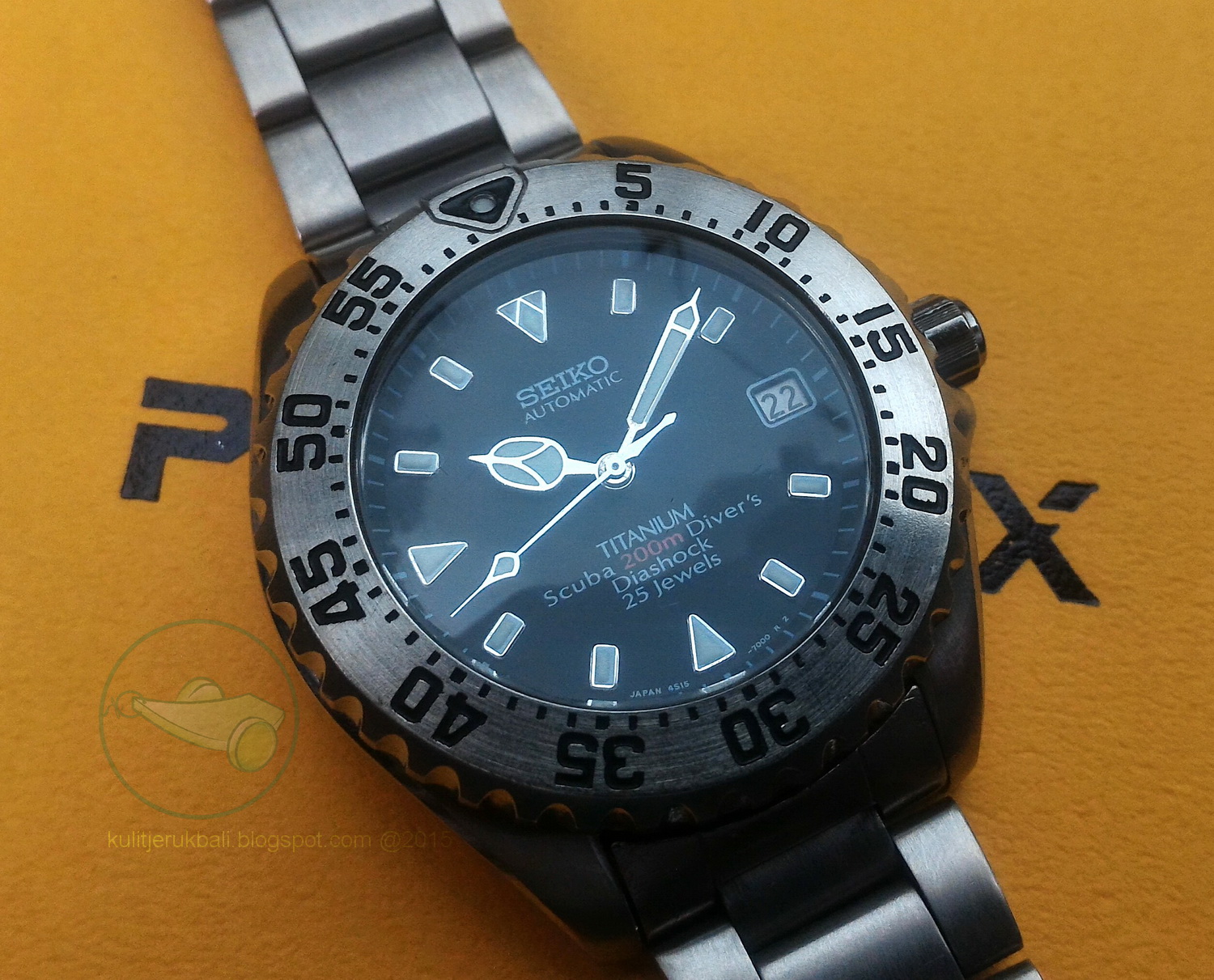 Hobiku! Hobimu?': Seiko 4s15-7000 SCVF001 Titanium Monocoque 200m Scuba  Diver Watch (SOLD)