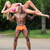MEET DON AKIM THE NIGERIAN BODY BUILDER AND HIS BRITISH FIANCEE, THEY ARE BOTH WORLD BODY BUILDING CHAMPIONS