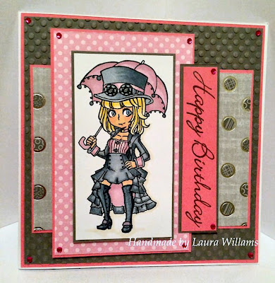 visible image stamps vintage steampunk character stamp