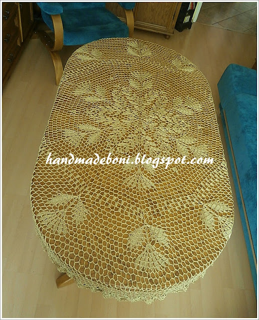 HandmadeBoni Obrus 170 x 120 cm. Zrób razem ze mną )