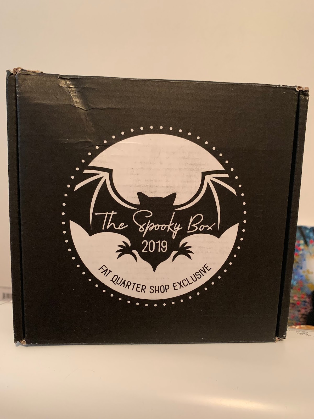 Just Because Quilts Spooky Box from the Fat Quarter Shop