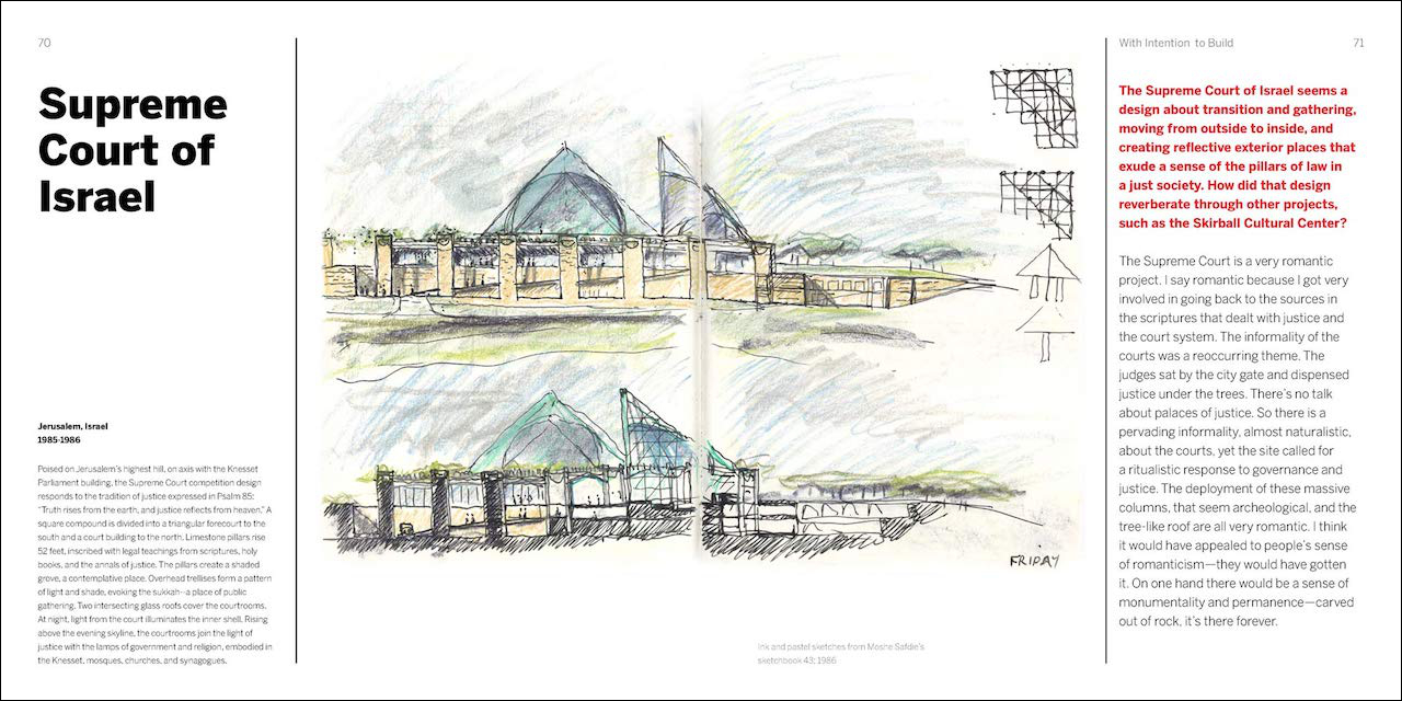 If Walls Could Speak Moshe Safdie sketches his architectural journey in  words