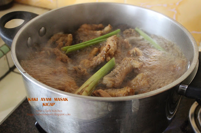 resepi kaki ayam masak kicap