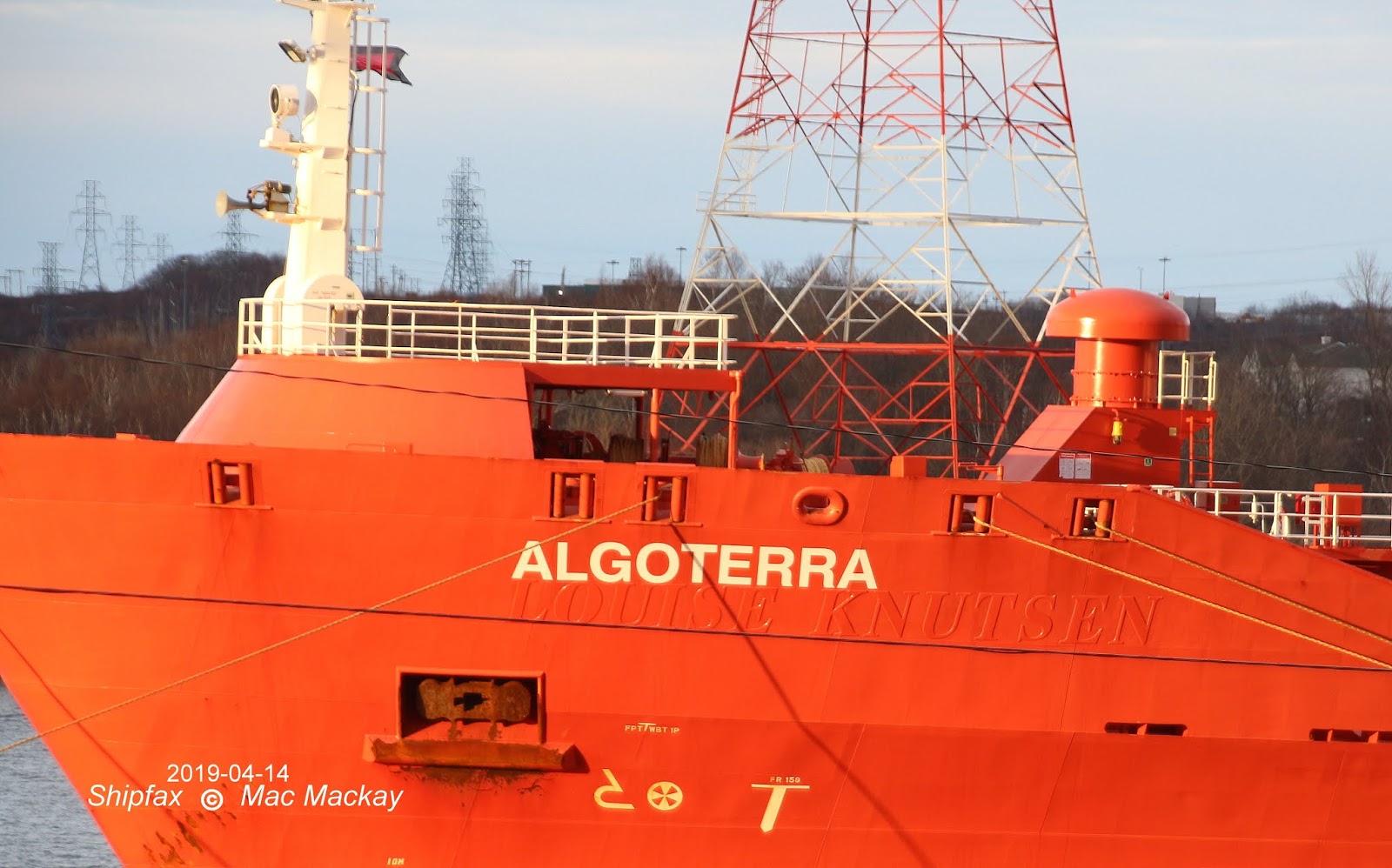 Shipfax Algoma's Latest Tanker UPDATED