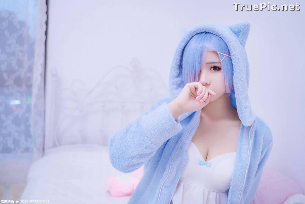 Image [MTCos] 喵糖映画 Vol.043 – Chinese Cute Model – Sexy Rem Cosplay - TruePic.net - Picture-30