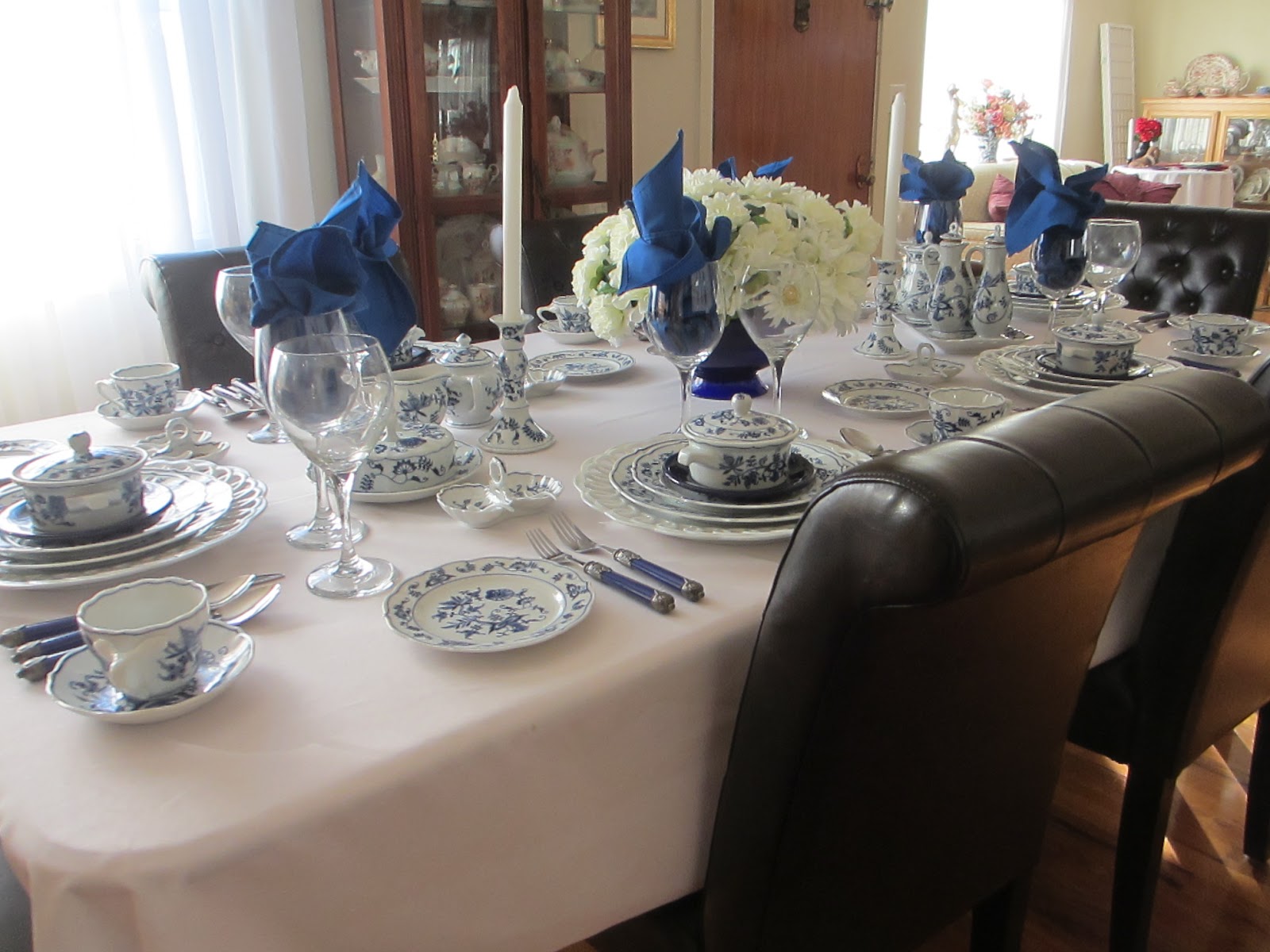 The Guest Blue Danube Table