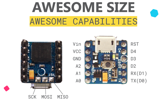 PICO: The world's smallest Arduino board!