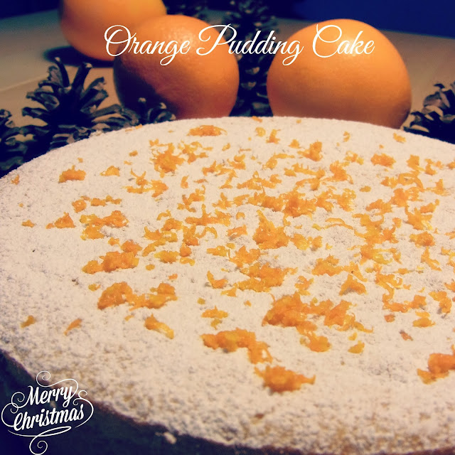 orange pudding cake
