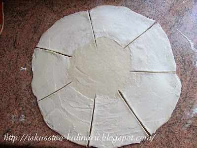 Греческая пита с зеленью (Hortopita, Χορτόπιτα)