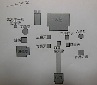 長勝寺境内図
