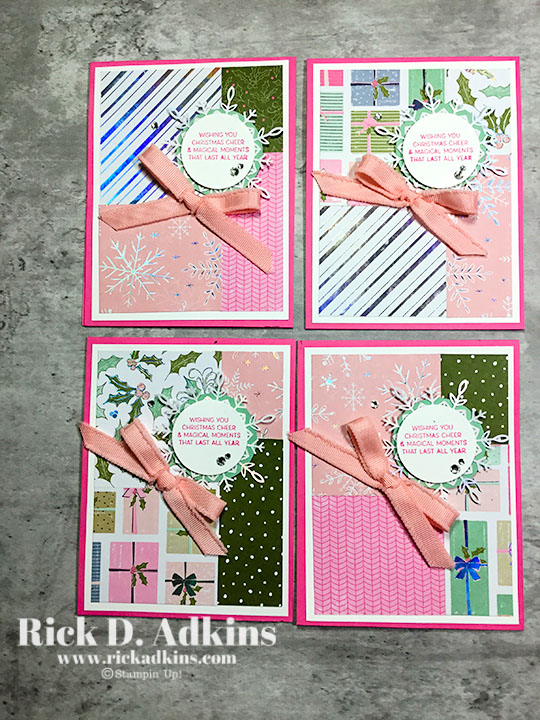 Stack Cut & Shuffle Card Technique Whimsical Trees Video Tutorial
