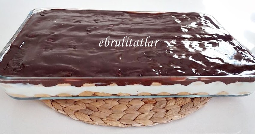 Çikolata Soslu Kedidili Tatlısı Ebrulitatlar