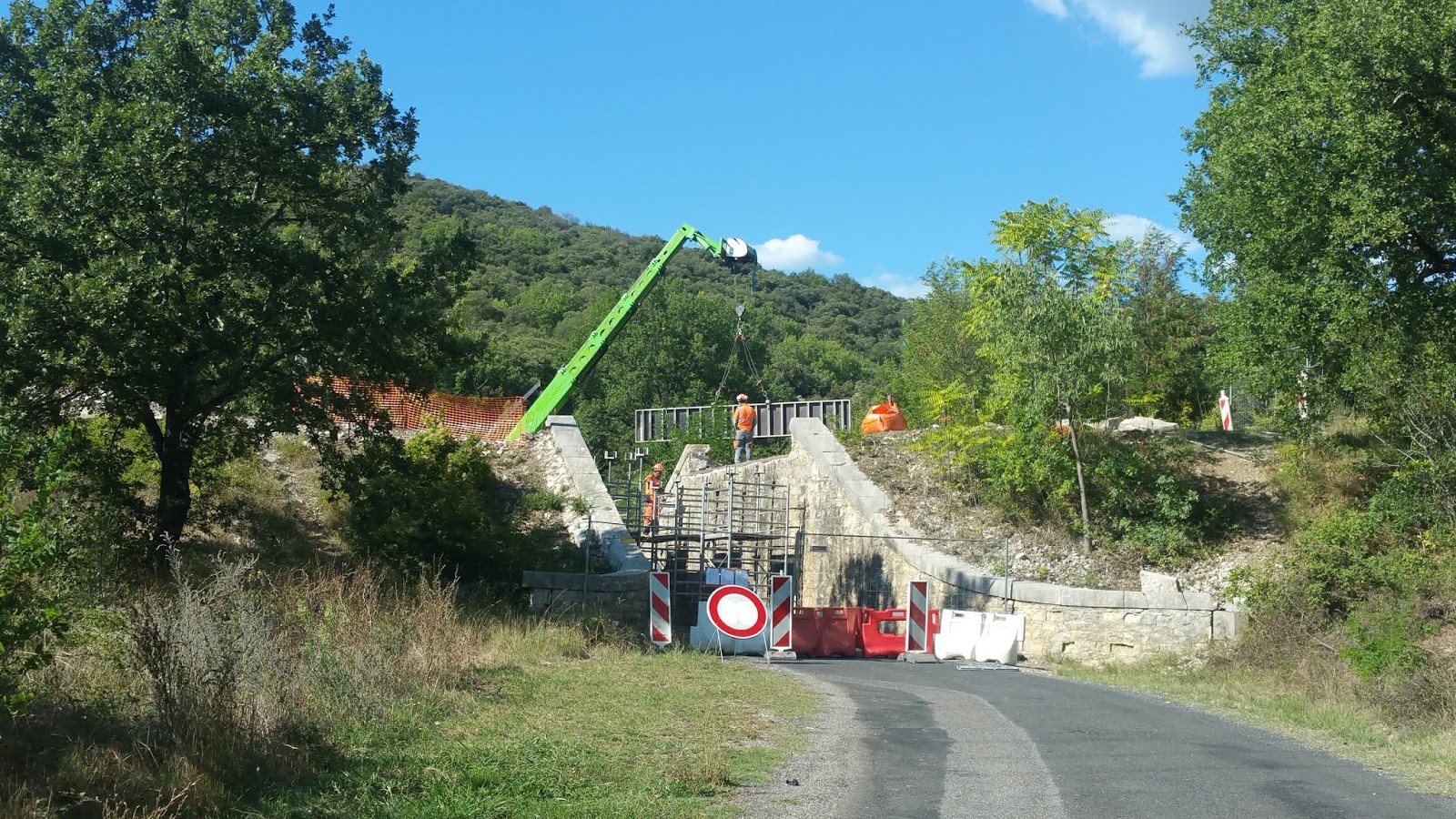 Vive la retraite Nouvelle voie verte Ganges Saint Hippolyte du Fort