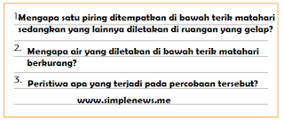 buatlah tiga pertanyaan dan Temukan jawabannya www.simplenews.me